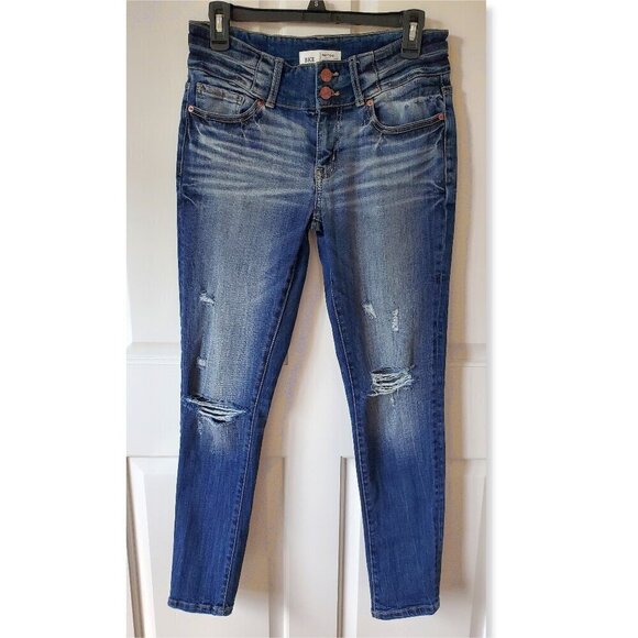 BKE Buckle PAYTON Mid Rise Ankle Skinny Stretch Jeans 26 - Picture 2 of 12
